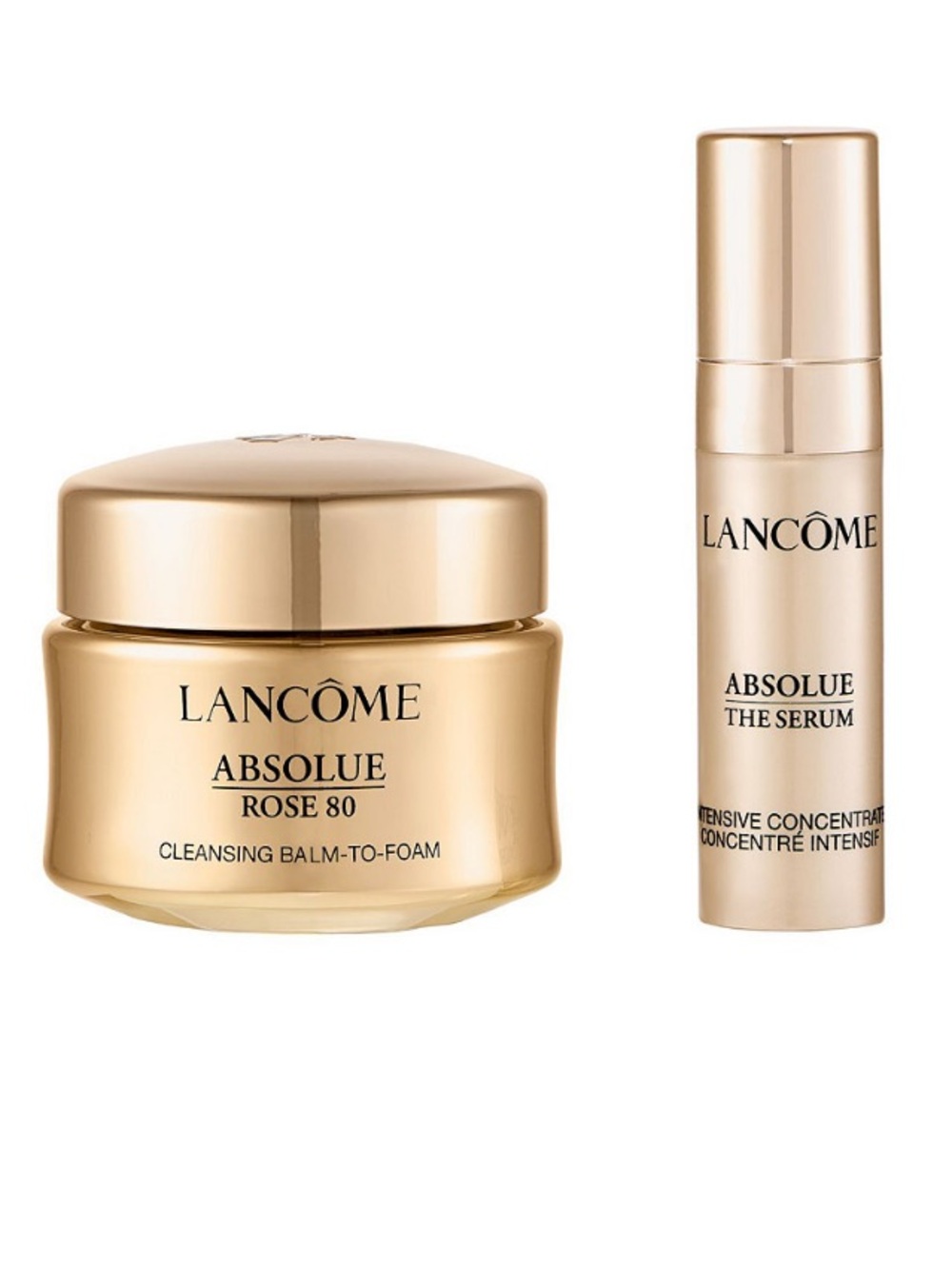NWT Lancôme Absolue Rose 80 Cleansing Balm & The Serum Gift Set